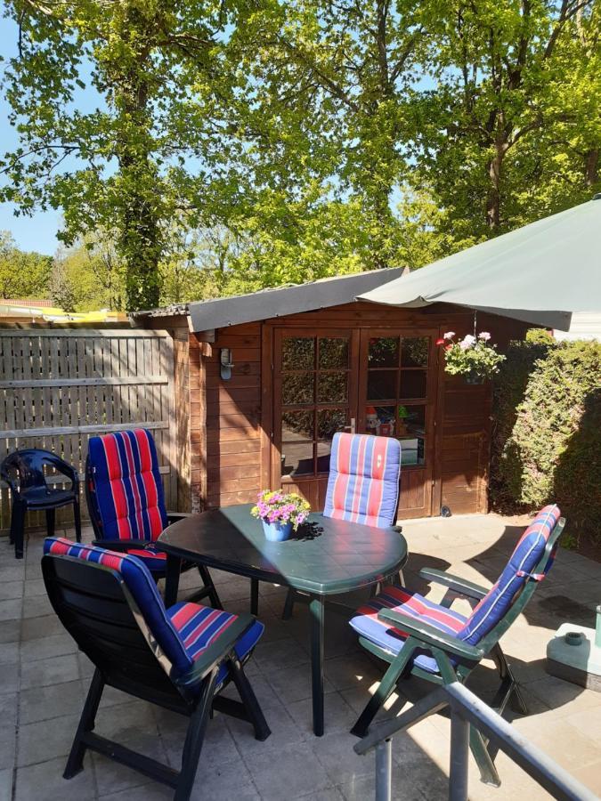 Chalet 15 "De Tien Heugten" Vakantiepark Schoonloo Ngoại thất bức ảnh